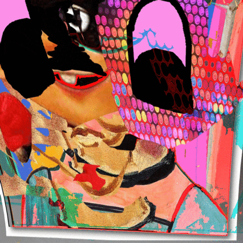 Abstract Art Space GIF