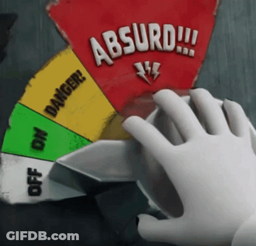 Absurd Meter Red Alert GIF