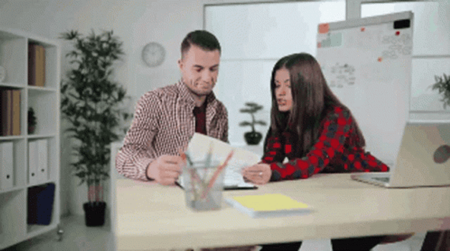 Accountant Explaining To Client GIF