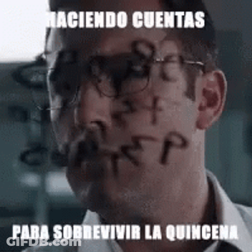 Accountant Intense Solving GIF