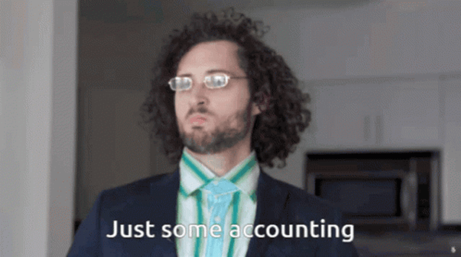 Accountant Nerdy Saying Just Some Accounting GIF