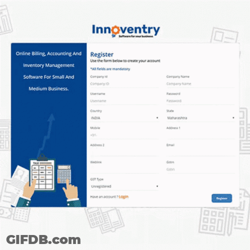 Accountant Stuff And Info GIF