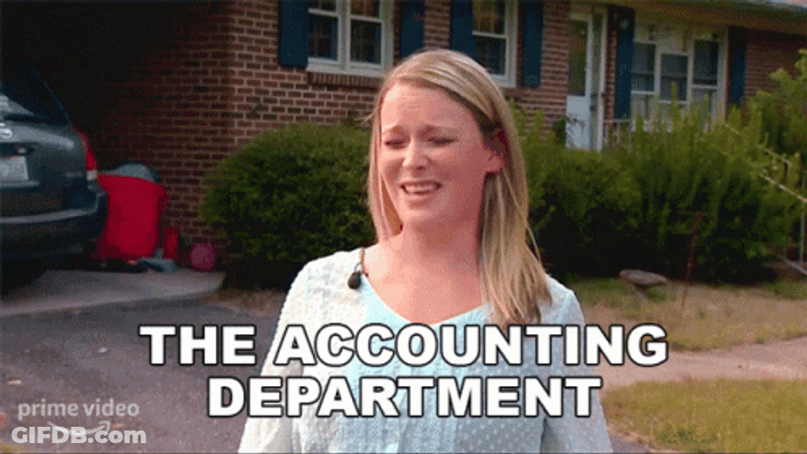 Accounting Department Doesn't Have Phones GIF