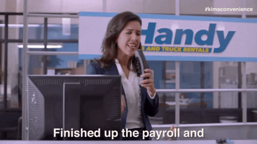 Accounting Kim's Convenience GIF