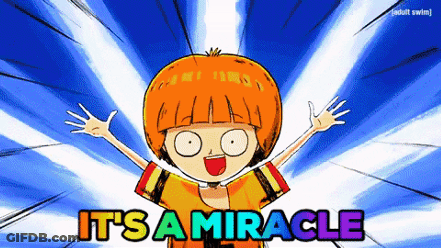 Ace Ambling It's A Miracle GIF