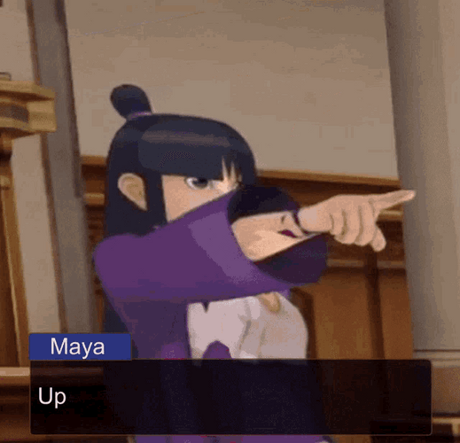 Ace Attorney War Freak Phoenix Wright Punch Miles GIF