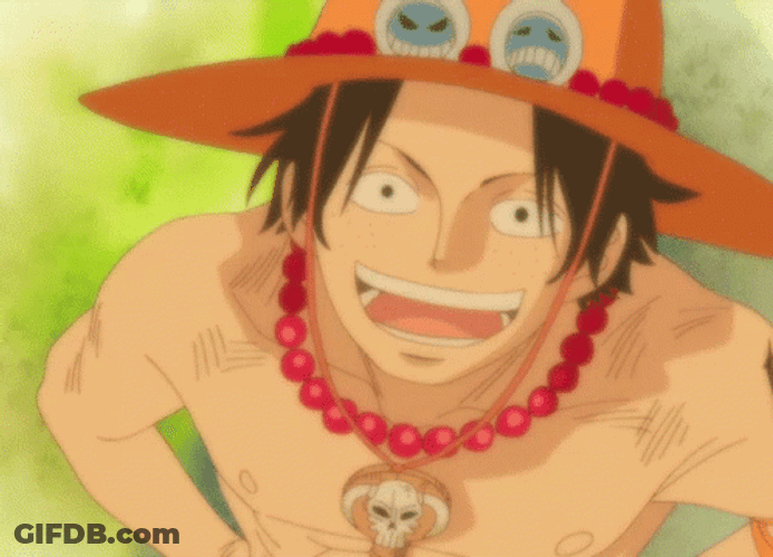 Ace Looking Up GIF