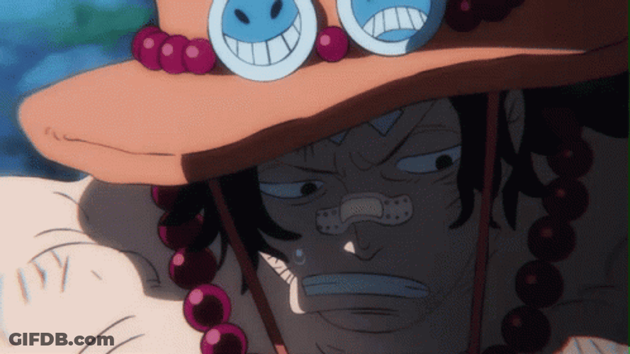 Ace One Piece Finger Snap Fire GIF