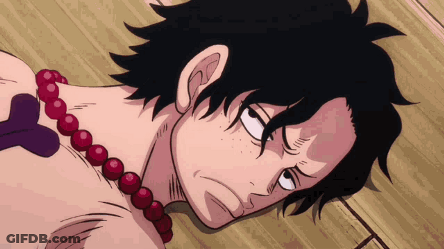Ace One Piece Funny Mood Reaction GIF
