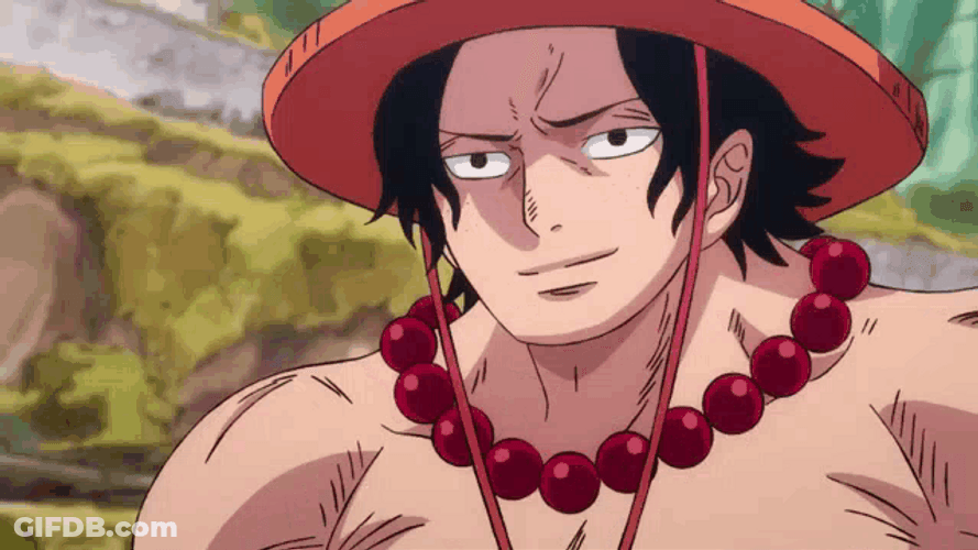 Ace One Piece Tama Worried GIF