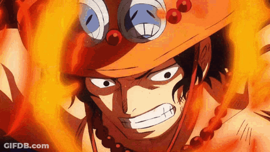 Ace One Piece Yamato Battle Explosion GIF