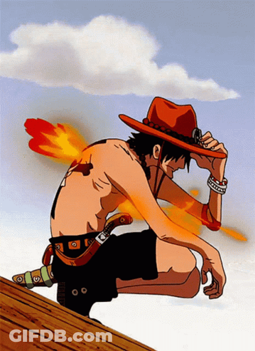 Ace Sitting Down GIF