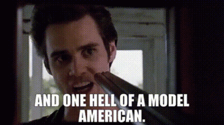 Ace Ventura American Model GIF