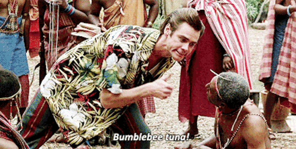 Ace Ventura Bumblebee Tuna GIF