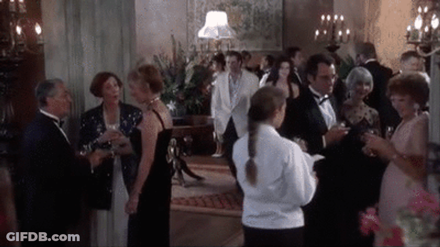 Ace Ventura Dancing Sneaky Party Walk GIF