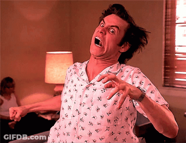 Ace Ventura Funny Possessed Body GIF