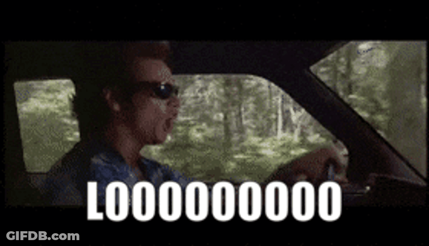 Ace Ventura Loser Driving Monster Truck GIF