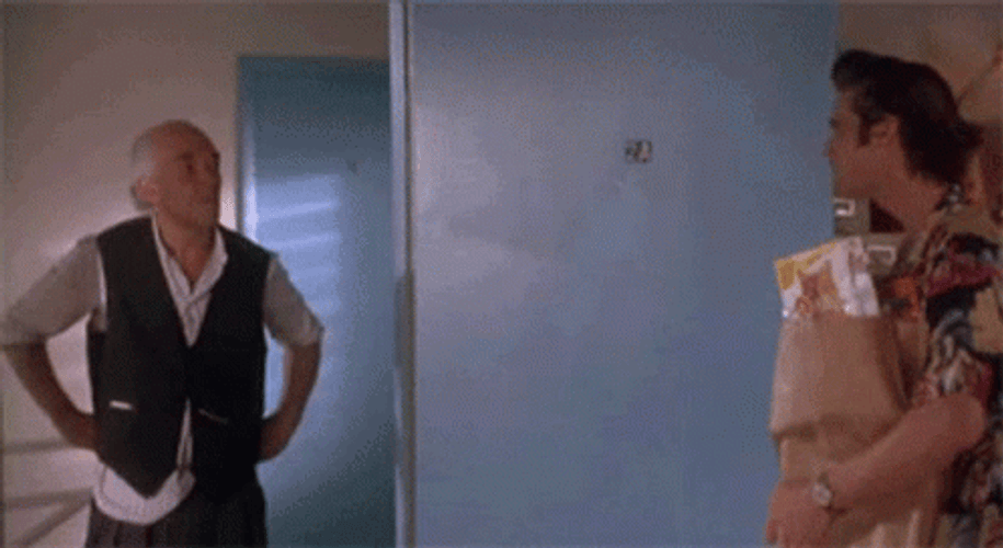 Ace Ventura Mad Slamming Door GIF