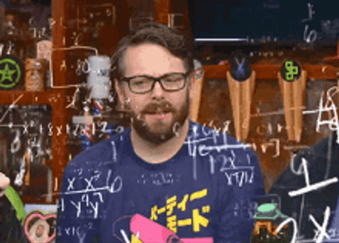 Achievement Hunter Counting With Fingers GIF