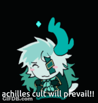 Achilles Cult Will Prevail Pixel Art GIF