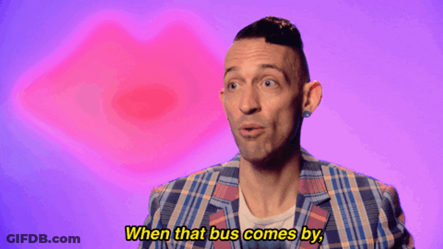 Acid Betty I'm Gonna Throw Her Under The Bus GIF