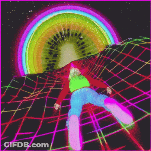 Acid Trip Gliding GIF