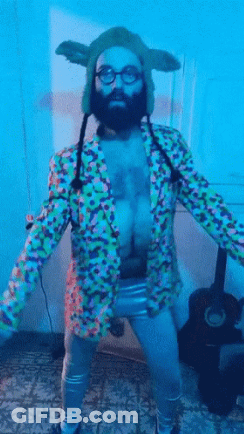 Acid Trip Lights On The Party GIF