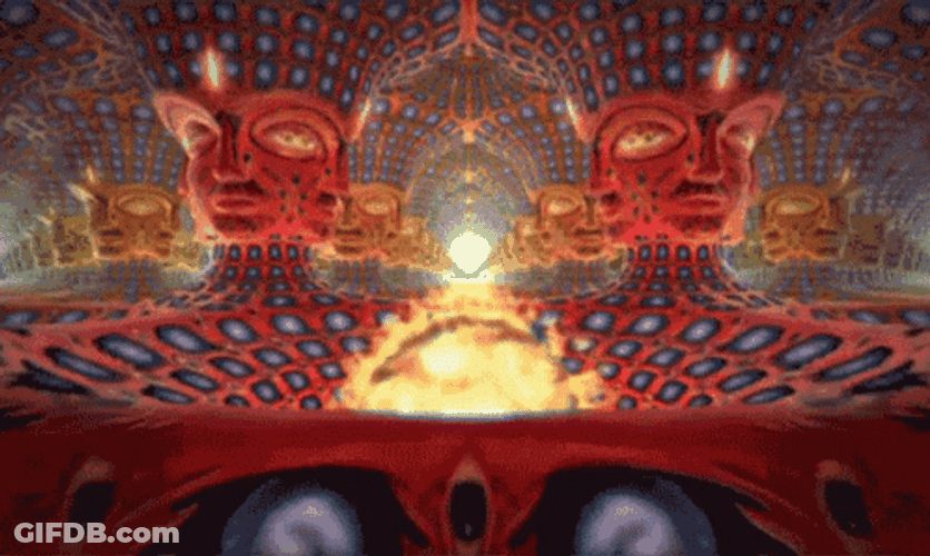 Acid Trip On Big Walls GIF