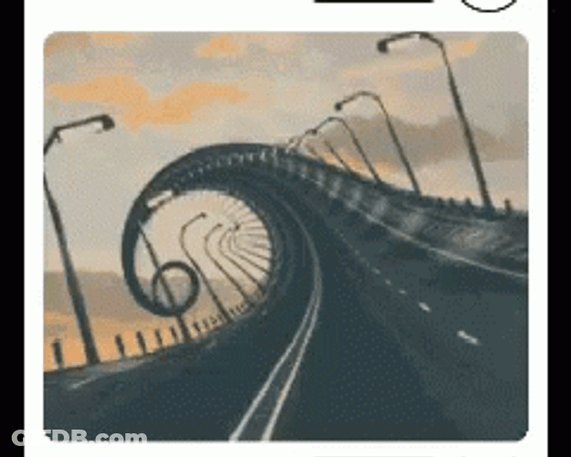 Acid Trip Road GIF