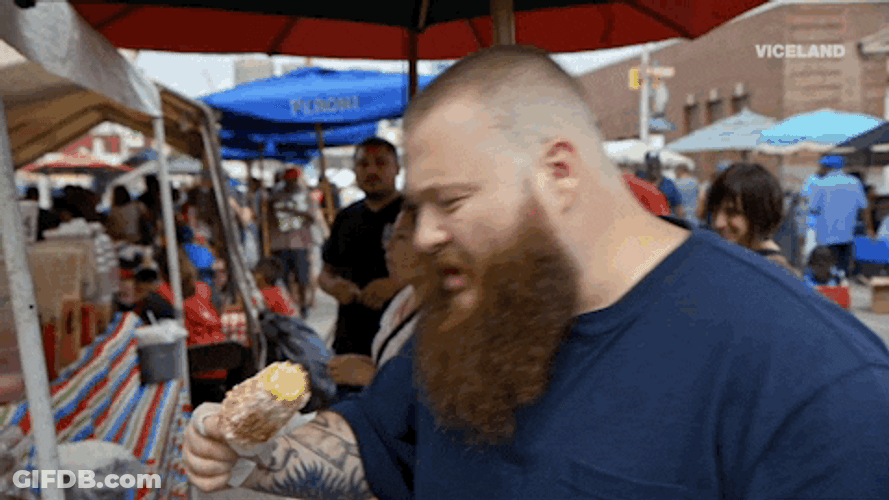 Action Bronson Eating Corn GIF