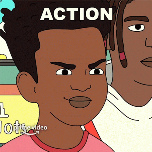 Action Truman Fairfax Camera Rolling GIF