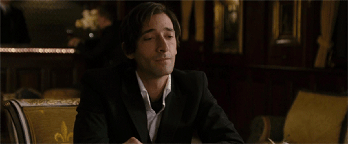 Actor Adrien Brody Smiling GIF