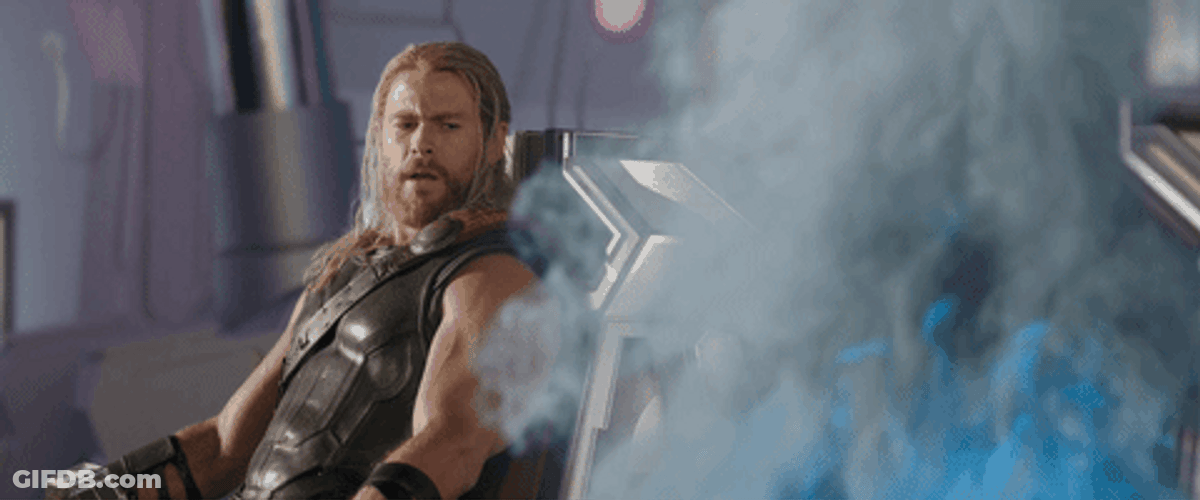 Actor Chris Hemsworth As Thor Oh My God GIF