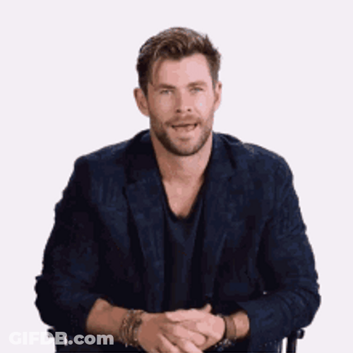 Actor Chris Hemsworth Hey You Got This GIF