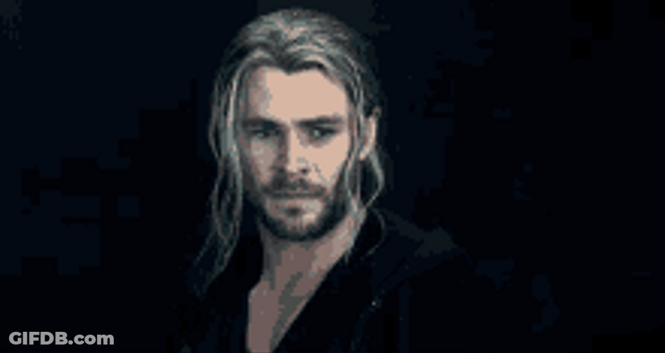 Actor Chris Hemsworth In The Dark GIF