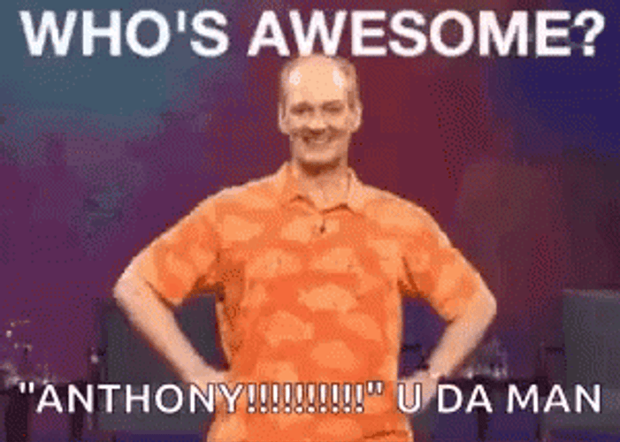 Actor Colin Mochrie You Da Man GIF