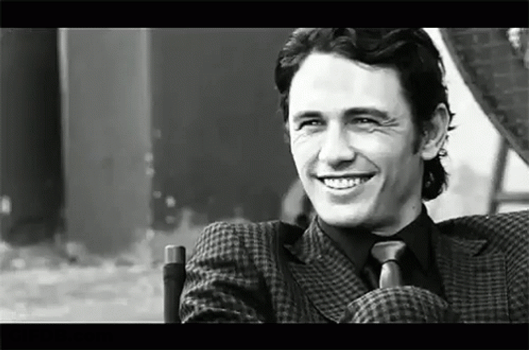 Actor James Franco Smiling GIF