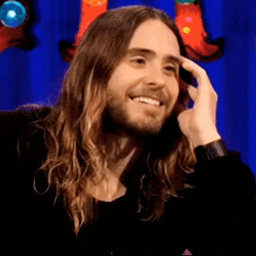 Actor Jared Leto Smile GIF