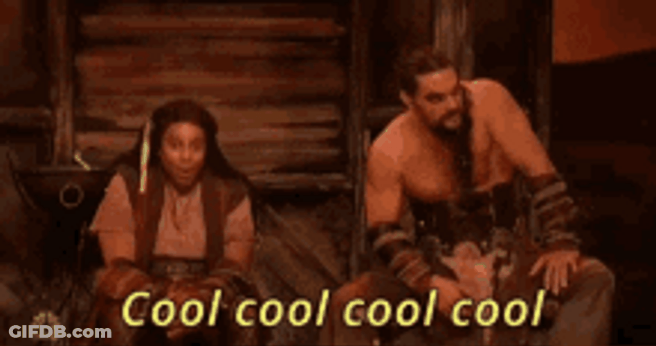 Actor Jason Momoa Cool Cool Cool GIF