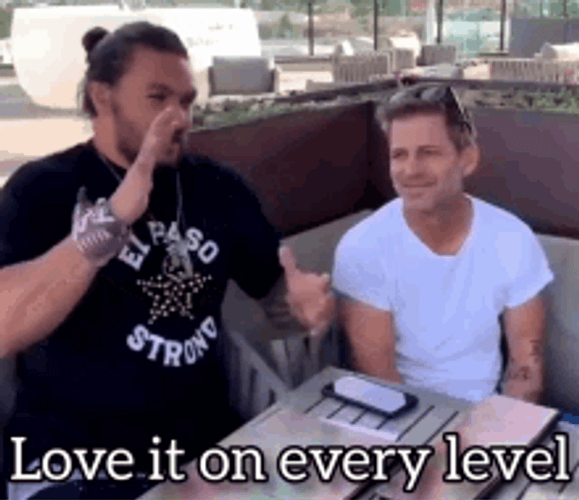 Actor Jason Momoa Love It Every Level GIF