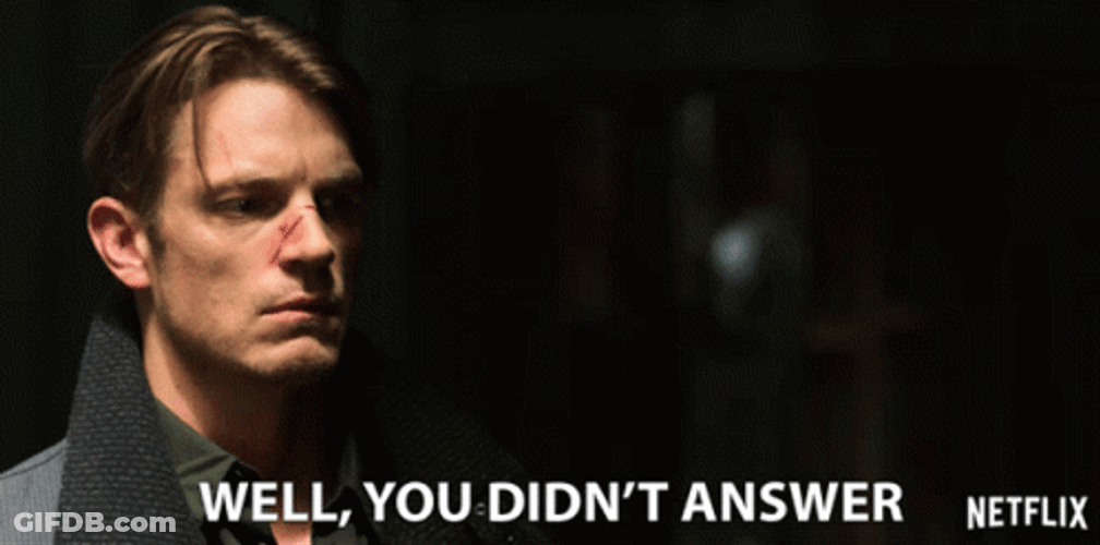 Actor Joel Kinnaman Well Were Waiting Didn't Answer GIF
