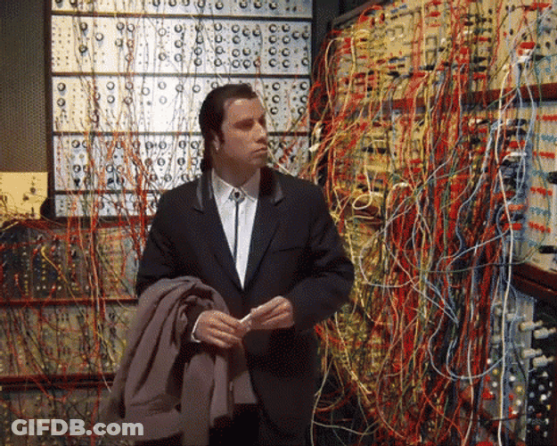 Actor John Travolta Network Confused GIF