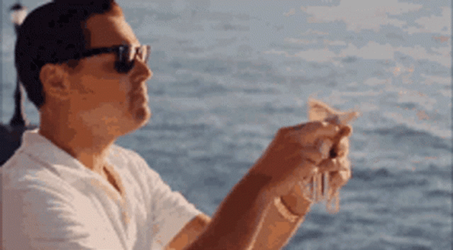 Actor Leonard DiCaprio He Got Money GIF
