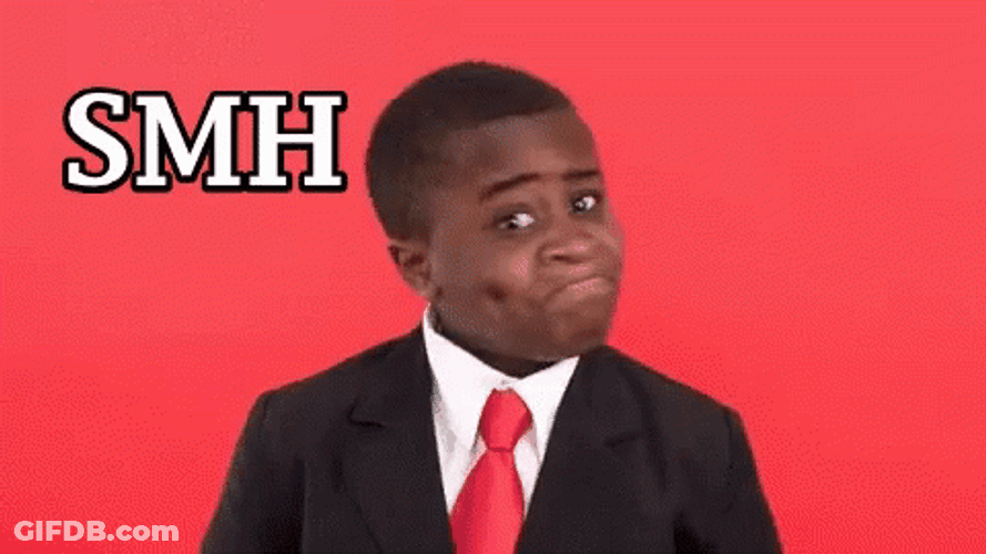 Actor Robby Novak Kid President Shaking My Head Reaction GIF