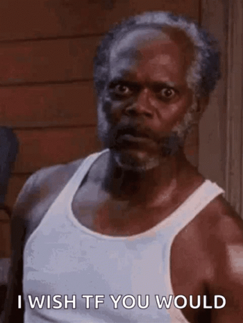 Actor Samuel Jackson Tf U Would GIF