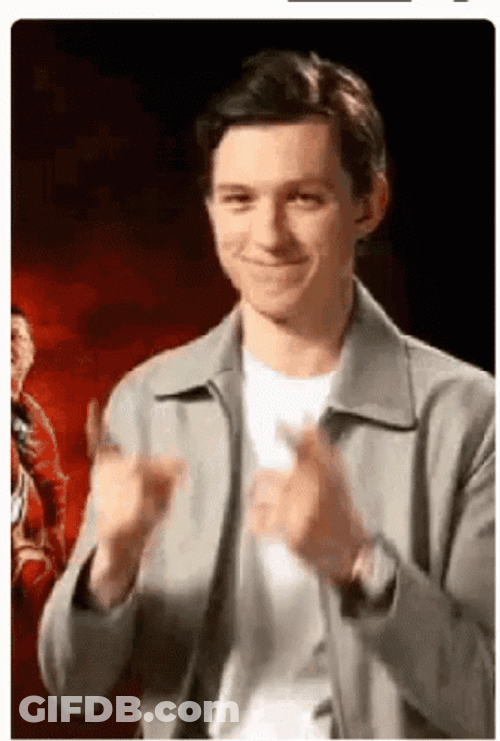 Actor Tom Holland You Da Man GIF