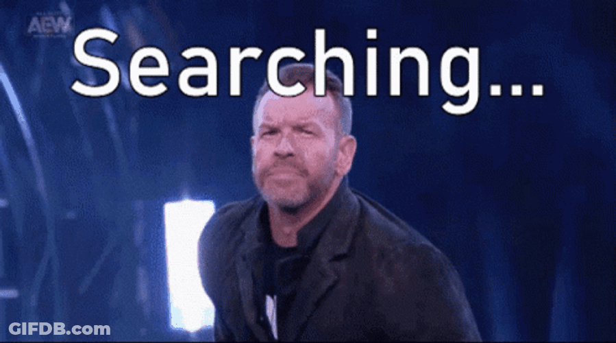 Actor Wrestler Christian Cage Searching GIF