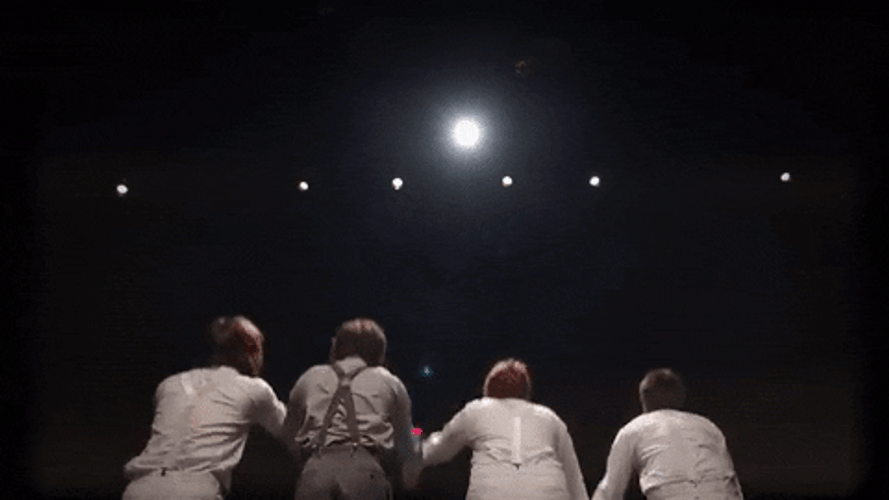 Actors Bow On Stage GIF