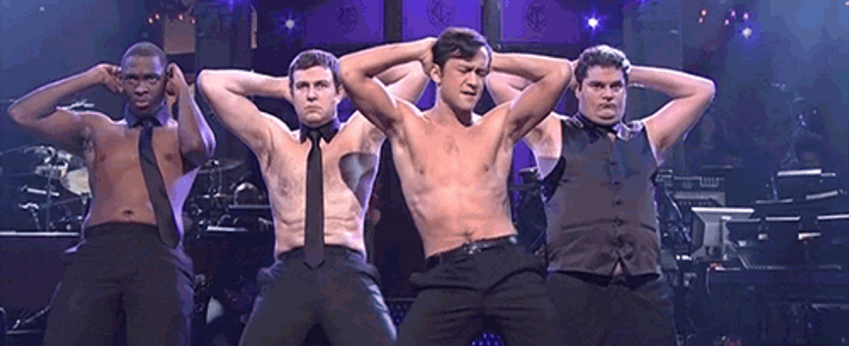 Actors Magic Mike SNL GIF