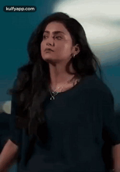 Actress Avantika Showing Sadness In Eyes GIF